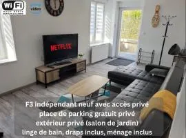 charmant appartement confort déco neuf , proche Epinal et Lac de Bouzey