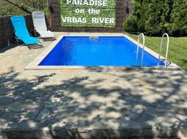 Paradise on the Vrbas River, hotell i Jajce