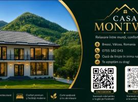 Casa Montwis, hotel a Brezoi