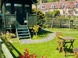Shepherds hut, Eco, Log burner Hot tub NY moors