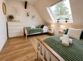 Business-Apartment - 2 Bäder, ruhig, Parkplatz WLAN