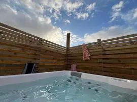 Pool side cabin