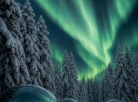 SKOG Aurora Glass Igloos، فندق في كاليكس