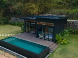 Bali-Style Cabin Villa with Private Pool in Cebu
