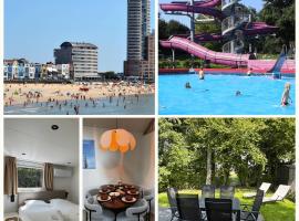 Zeeland 3-bedroom, kidsproof, pool & 20min to beach, hotel di heinkenszand