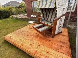 Ferienwohnung Deichblick - Nordseeurlaub in hochwertiger 140qm FeWo mit Garten im idyllischen Butjadingen