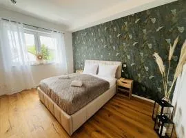 Modernes-Apartment nahe Mannheim Balkon & Stellplatz