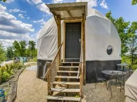 Creekside Glamping Dome in Rogersville w/ Patio