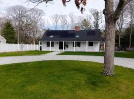 New Family Coastal Retreat Game Room Firepit