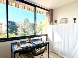 Studio Cosy bord de Mer 150m de la plage