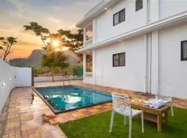 ll EMPYREAN STAY ll WHITE PANTHER VILLA ll 3BHK ll ll PRIVATE POOL ll AC ll FREE WIFI ll