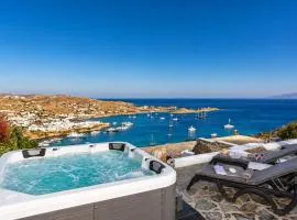 Mykonos Psarou Place with Private Jacuzzi