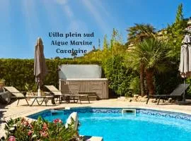 VILLA Plein Sud Piscine Spa Climatisation Parking privé calme et détente