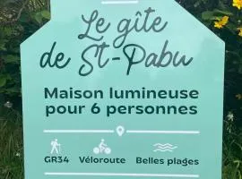 Le Gîte de Saint-Pabu, à 10 min de plage de Beniguet