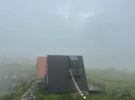 Outside Kazbegi Cabin 2