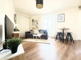 Charmant T2 cosy & élégant- Lumineux- Tout équipé - Proche gare - Le Mans