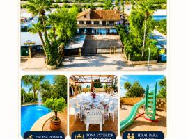 Villa en Lorca Piscina Vistas Terraza y Barbacoa-Venta Ruizo，洛爾卡的飯店