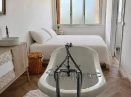 Paris Appartement 2-pièce Master Bedroom Romantique