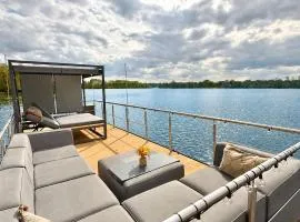 Hausboot TraumZeitBoot Jutta - exklusiver Festlieger in perfekter Lage am Scharmützelsee Bad Saarow