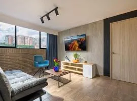 Apartamento vista y balcón