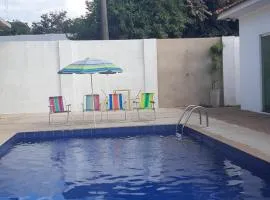 Chácara agradável com piscina