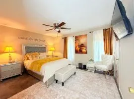 Spacious 2BR Home with Fenced Deck, Office and Arcade - Sleeps 6