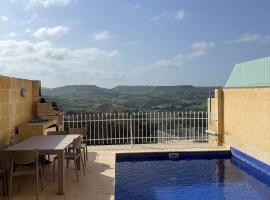 Highlands Rooms Gozo Pool & View, מלון בשארה