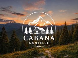 Cabana Muntelui, מלון בMunteni