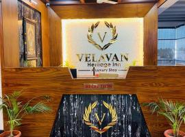 Velavan Heritage Inn, hotel em Dhārāpuram