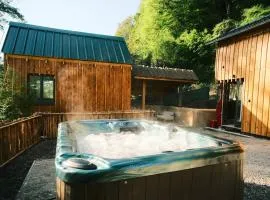 Le Refuge du Milan - Bus anglais avec jacuzzi 5 personnes