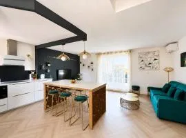 Évasion Chic - Duplex 70 m2 climatisé avec terrasse et parking