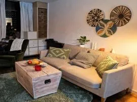 Small apartment with a patio