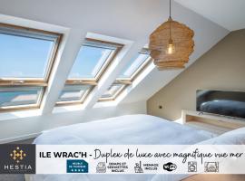 ILE WRACH - Duplex de luxe avec magnifique vue mer, хотел в Ландеда