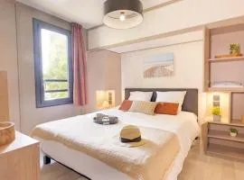 Chalet HABIA TXIKIA 4 pers, neuf, sur Hasparren, calme, avec piscine et climatisation, Pays Basque
