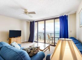 Gulf-Front Condo with Balcony Overlooking the Beach AC WiFi & Shared Pools, viešbutis mieste Orange Beach