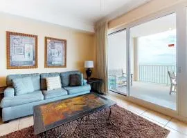 Beachfront condo with Gulf view balcony pools hot tubs & gym access