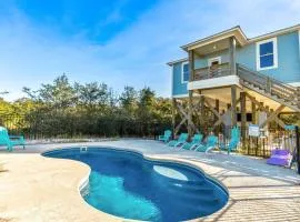 Gorgeous beach house with private pool outdoor TV & custom grill area