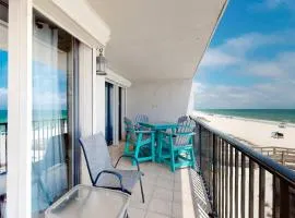 Gulf front condo with pool and beach access - breath taking balcony views