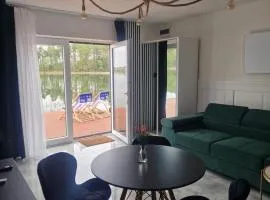 Mazury Apartamenty wodne tarasy Blue - Ruś