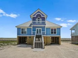 Gulf front home with private dune walk over internet & washer & dryer