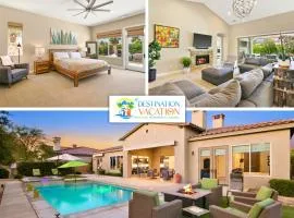 PGA West Retreat 4BR Villa Pool, Spa & Golf Views
