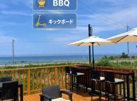 角島ど真ん中 コバルトブルービーチまで徒歩一分 貸切ヴィラ クルーズ角島