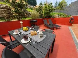Bajo con terraza y bbq cerca de playas y Santander