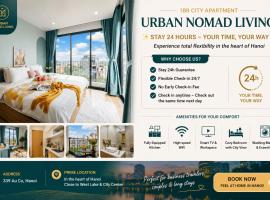 Urban Nomad Living 1BR City Apartment - Stay 24 hours - Flexible Check-in time, Hotel in Hanoi