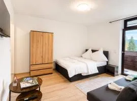 Ruhige Ferienwohnung mit Balkon & Bergblick im Bayerischen Wald nahe Arber