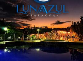Hotel Luna Azul Tatacoa, hotel v mestu Villavieja