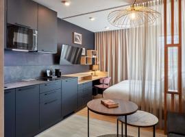 Aparthotel Adagio Stuttgart NeckarPark, hotelli Stuttgartissa