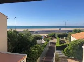 Appartement face a la mer les pieds dans l'eau