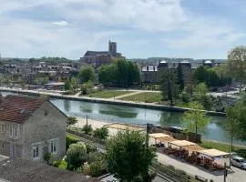 Appartement deux pièces avec vue imprenable sur Soissons