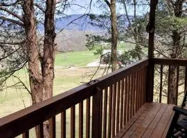 Rustic Elegance: Vintage Decor Cabin with Mountain Scenery in Sparta